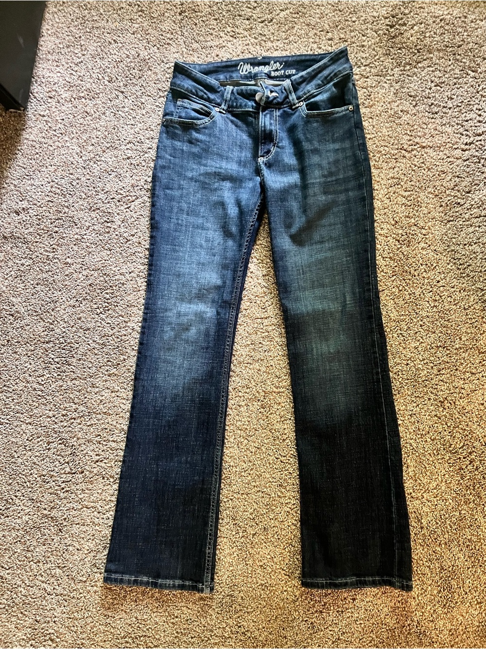 Wrangler Women's Dark Wash Bootcut Jeans